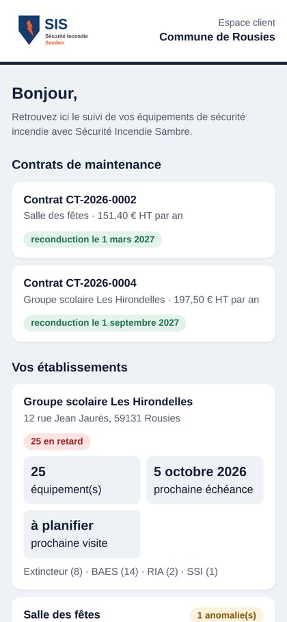 Espace client